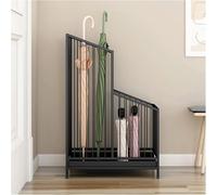 Porte-parapluie avec plateau d'égouttement - Organiseur compact pour couloir, bureau, porche et porte d'entrée, support multifonction pour économiser de l'espace