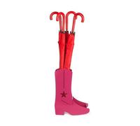 Porte-parapluie - BALVI - Country Boots - Métal - Rose - Cylindrique