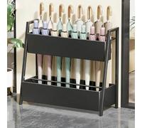 Porte-parapluie commercial haute capacité : la solution de rangement ultime et résidentielle pour les halls d'hôtel, les bureaux et les entrées de la maison ; dispose d'une fonction de drainage