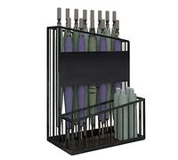 Porte-parapluie commercial pour banque, école, hôtel et salon, rangement moderne pour parapluies d'entrée de 12 à 27 parapluies, durable, design élégant pour un usage professionnel