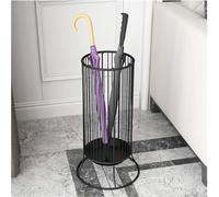 Porte-parapluie compact en métal de grande capacité stable et durable pour l'organisation de l'entrée de la maison
