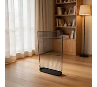 Porte-parapluie conçu pour un montage mural dans des endroits intérieurs, y compris les appartements, les bureaux et les espaces communs (30 cm, noir)