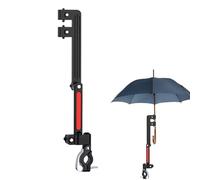 Porte-parapluie De Golf Pouces - Support De Montage Pour Parapluies Solide Et Stable/renforcé Pliable Et Extensible Pour Poussette De Bébé | Chariot De Golf À Support Réglabl