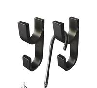 Porte-parapluie de voiture - Crochet de coffre - Clips suspendus - Support compact pour parapluies - Système de crochet universel pour siège arrière avec accès facile