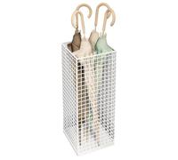Porte-parapluie d'entrée - Seau en métal résistant à la rouille - Support de rangement domestique - Grand seau pour canne de marche - Porte-parapluies pour porte