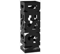 Porte-parapluie Design Acier Noir - VidaXL Noir