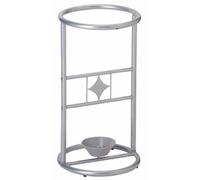 HAKU Porte-parapluies Voke 49766 Aluminium 53 cm Argent