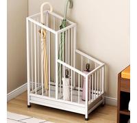 Porte-parapluie d'intérieur carré en métal pour décoration de maison et de bureau