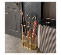 Porte-parapluie d'intérieur pour décoration élégante de couloir et d'entrée, panier de rangement en canne
