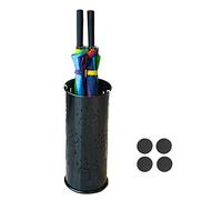 Porte-parapluie en métal, design peu encombrant, peut contenir 6 à 10 parapluies pour l'organisation de la maison et du bureau