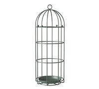 Porte-Parapluie en métal, Panier de décoration pour entrée de Bureau d'hôtel, avec Crochet et bac d'égouttage, Environ 12 parapluies (Couleur : Vert)