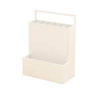Porte-parapluie en métal pour hôtels, design moderne avec base robuste, solution de rangement élégante et fonctionnelle pour l'entrée