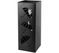 Porte-Parapluie et bac de Rangement élégants en métal pour Cannes de Marche - Décoration intérieure décorative - Conception autoportante Polyvalente (Couleur 3)