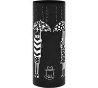 vidaXL Porte-parapluie Femmes Acier noir