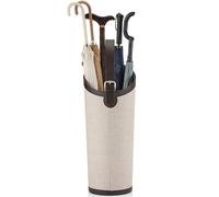 Porte-parapluie - Grande capacité pour 5 à 10 parapluies, forme ovale, design portable avec plateau d'égouttement amovible