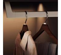 Porte-parapluie mural en métal de qualité supérieure - Design antidérapant avec embouts - Support peu encombrant pour poteaux - Hauteur : 130 cm - Idéal pour la maison et le jardin