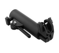 Porte-parapluie Noire pour Chariot de Golf, Réglable Pince en Plastique | Largeur Interne Ajustable, Angle Modulable, Démontage Facile, pour Chariot à Roulettes et Poignée Droite