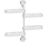 Porte-parapluie pliable - Support mural sans perçage pour un rangement peu encombrant - Joli plateau d'égouttement pour parapluies humides - Parfait pour couloir, porche et décoration d'entrée