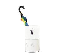 Porte-Parapluie Porte-parapluie À 2 Niveaux Avec Plateau D'égouttement Porte-parapluie Seau De Parapluie En Fer Stockage De Bureau À Domicile Porte Parapluie Moderne ( Blue : White , Size : 30*50cm )