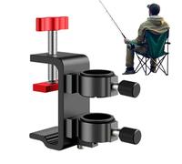 Porte-parapluie pour chaise - Pince de pêche, support réglable | Support de fixation portable, accessoire universel pour sièges de jardin, chaises de plage, ombrage de camping, voyage, terrasse