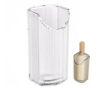 Porte-parapluie pour entrée intérieure - Porte-parapluie d'intérieur transparent sans perçage - Boîte de rangement simple pour parapluie - Étagère de rangement peu encombrante pour appartement