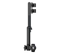Porte-parapluie pour poussette - Pince réglable pour vélo, support de parapluie pour fauteuil roulant, ajustement universel, support de parasol extérieur antidérapant pour vélo, scooter, voiturette de