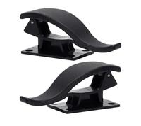 Porte-parapluie pour voiture - Lot de 2 organiseurs de rangement adhésifs - Crochets de rangement pour dossiers de siège de voiture - Pour SUV, berline, intérieur, voyage, canne à pêche et