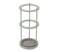 Porte-parapluie rond jaune avec bac à eau amovible - Porte-parapluie élégant au sol pour cannes, parapluies - Idéal pour la maison, le bureau, l'hôtel et l'école