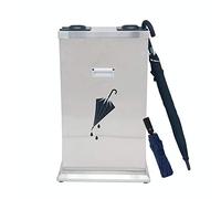 Porte-parapluie - Support de sac à double trou pour les entreprises et les espaces publics - Idéal pour les hôtels, les aéroports et les bureaux - Peut accueillir des parapluies longs et courts