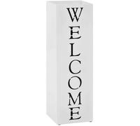 Porte-Parapluie Welcome Acier Blanc 15,5 x 15,5 x 48,5 cm [80]