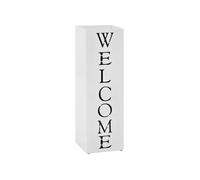Porte parapluie Welcome Acier Blanc