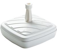 Porte-parapluies angulaire 14 L en plastique - env. 42 x 42 x 25 cm - couleur : blanc (angulaire)