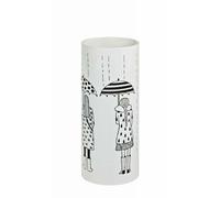 HAKU Möbel Porte-parapluies blanc métal H 45 cm x Ø 18 cm style moderne
