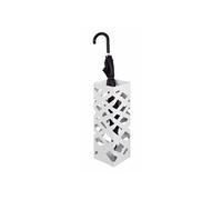 HAKU Porte-parapluies Moderne blanc en métal L 16 x H 48 x P 16 cm