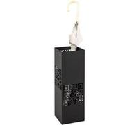 HAKU Möbel Porte parapluies Noir, métal - Dim.: L 16 cm x H 48 cm x P 16 cm, Style: Modern
