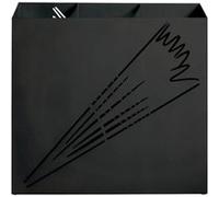 Porte-Parapluies Design "Ulrich" 50cm Noir Noir G