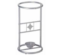 HAKU Porte-parapluies Voke 49766 Aluminium 53 cm Argent