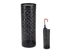 Porte Parapluies En Métal, Support Pour Parapluies Moderne Porte Parapluies Cylindrique Support De Rangement Pour Parapluie Seau De Rangement Pour Maison, Bureau, Couloir, Entrée, 42x15cm