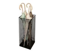 Porte-parapluies haute résistance à la rouille - Gain d'espace vertical - Structure en grille ventilée pour plier et organiser l'épreuve des eaux domestiques