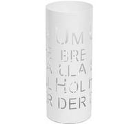 Porte-parapluies MENDLER HWC-C78 rond 55cm écriture blanc Blanc G
