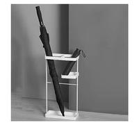 Porte-parapluies Porte-parapluie sur pied for entrée, support de parapluie en métal, étagère de seau, organisateur de parapluie for la décoration de la maison, du bureau Support pour Parapluies