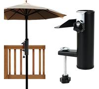 Porte-Parapluies pour Patio Extérieur,Porte-Parapluies pour Extérieur,Attache Parasol pour Balcon,Porte-Parapluies ExtéRieur Multifonctionnel et Portable,pour Patio EvéNements ExtéRieurs