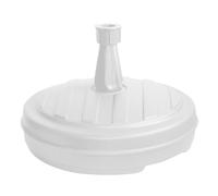 Porte-parapluies rond 13 L en plastique - env. Ø 43 x 28 cm - couleur : blanc