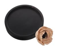 Porte-Parfum Décoratif en Céramique, Fleur Classique, Base Bambou