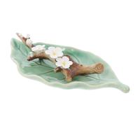 Porte-Parfum en Céramique Fleur de Prunier Blanc pour Hôtel Restaurant