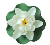 Porte-Parfum Fleur de Lotus en Céramique, Décor Délicat pour Étude