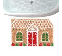 Porte-parole de Noël - tapis d'entrée de vacances de 24 pouces | Tapis de plancher sans glissement en laine fausse - Décor d'hiver festif pour porche, salle de bain, chambre à coucher et espaces intér