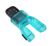 Porte-parole de Plongée Thermoplastique Réglable pour la Plongée Confortable, Adaptée à, Longueur de 3,9 Pouces (Montagnes vertes)