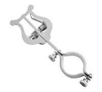 Porte-Partition Lyre en Métal pour robuste pour Concerts Marching | Design portable, léger à pour transporter, répétitions pratiques, résistant longue durée, usage intensif