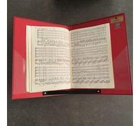 Porte-partitions Cantate Classique Rouge G